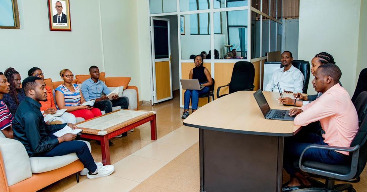 Irona team collaborating in modern office environment